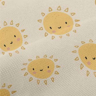 Cute Smiling Sun Performance Linen
