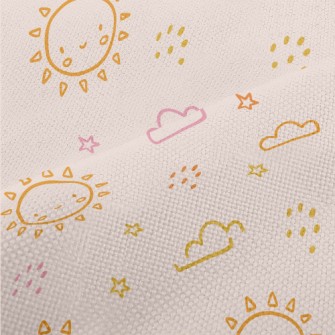 Color Sun Doodle Performance Linen
