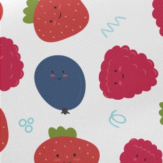Cute Smiling Berry Twill