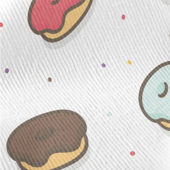Colorful Jam Donuts Standard Corduroy
