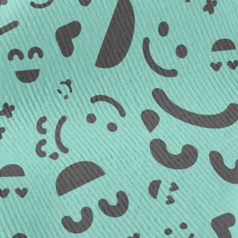 Emotional Emoticons Standard Corduroy
