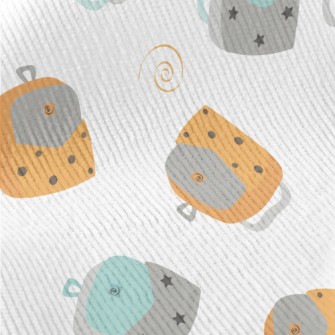 Cute Student Backpack Standard Corduroy