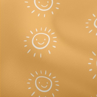 Sun Smiley Face Doodle Dobby