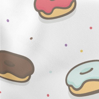 Colorful Jam Donuts Stretch Ponte