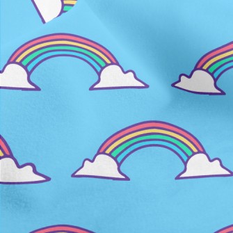 Beautiful Rainbow Graffiti Micro Fleece