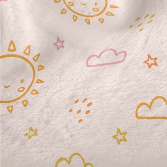 Color Sun Doodle Minky
