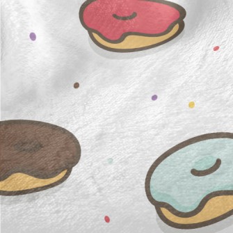 Colorful Jam Donuts Minky