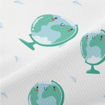 Cute Globe Piqué