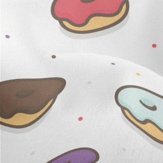 Colorful Jam Donuts Lightweight Performance Linen