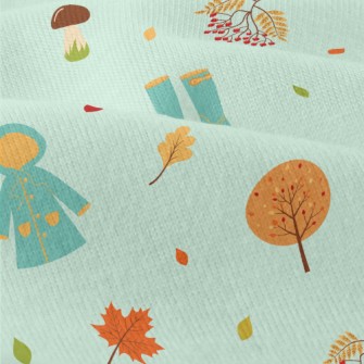 Autumn Rainy Day Modern Jersey