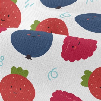 Cute Smiling Berry Modern Jersey