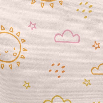 Color Sun Doodle Pongee