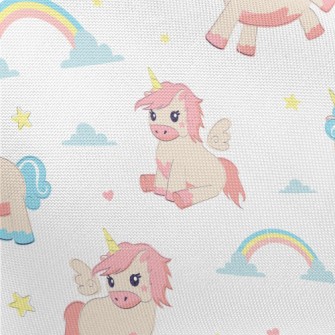 Flying Unicorn Pongee