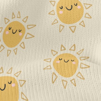 Happy Smiling Sun Stretch Jersey