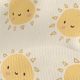 Cute Smiling Sun Stretch Jersey