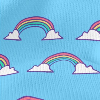 Beautiful Rainbow Graffiti Stretch Jersey