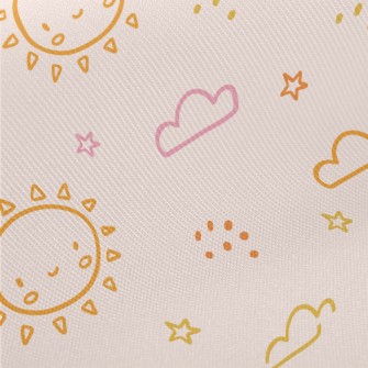 Color Sun Doodle Midweight Cotton Poplin