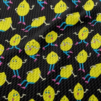 High Heels Lemon Birdseye Piqué