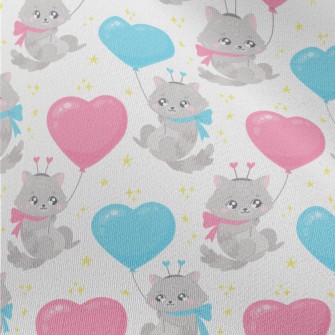 Love Balloon Cat Chiffon