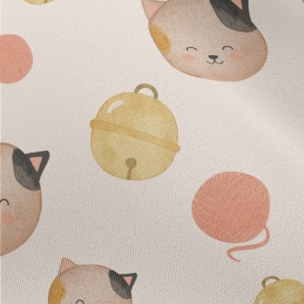 Watercolor Calico Cat Chiffon