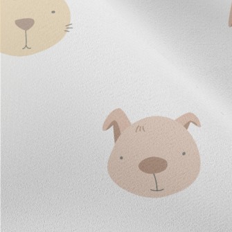 Silly Dog And Cat Chiffon