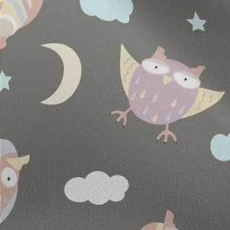 Nocturnal Owl Chiffon