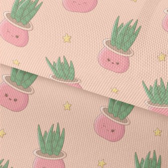 Cute Aloe Vera Pot Waterproof Oxford
