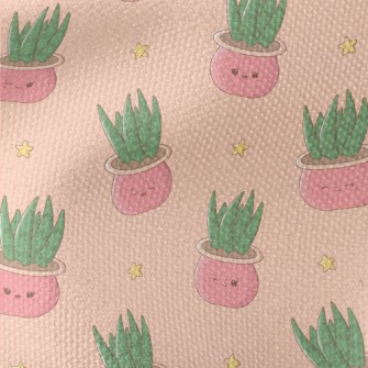 Cute Aloe Vera Pot Waterproof Canvas