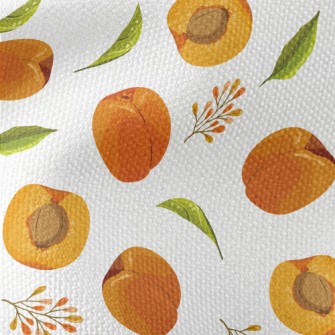Hand Drawn Peaches Waterproof Canvas