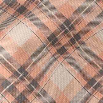 Orange Diamond Pattern Waterproof Canvas