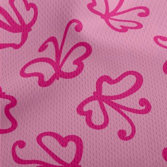 Children&#39;s Butterfly Graff Athletic Mesh Flat Back