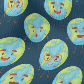 Cute Happy Earth Terry