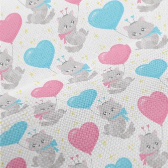 Love Balloon Cat Performance Linen