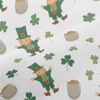 Dwarf And Gold Coins Performance Linen