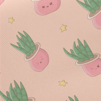 Cute Aloe Vera Pot Twill