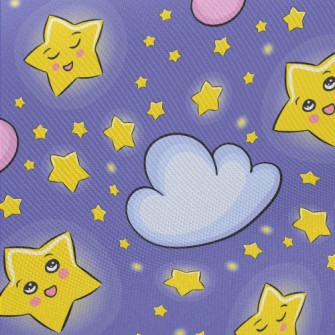 Children&#39;s Starry Sky Graf Twill