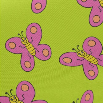 Funny Butterfly Graffiti Twill