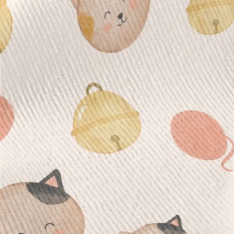 Watercolor Calico Cat Standard Corduroy