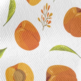 Hand Drawn Peaches Standard Corduroy