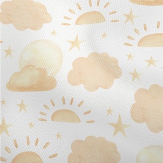 Watercolor Beautiful Starry Sk Dobby