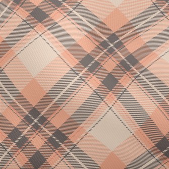 Orange Diamond Pattern Dobby