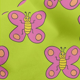 Funny Butterfly Graffiti Micro Fleece