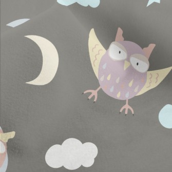 Nocturnal Owl Micro Fleece