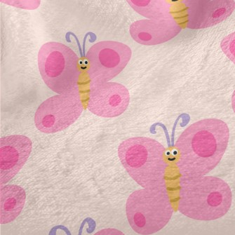 Cute Butterfly Pictures Minky