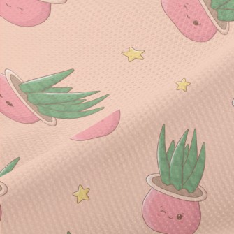 Cute Aloe Vera Pot Piqué