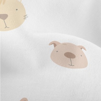 Silly Dog And Cat Lightweight Performance Linen