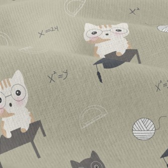 Cats Take Math Lessons Modern Jersey