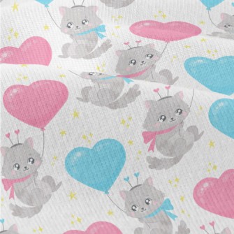 Love Balloon Cat Modern Jersey