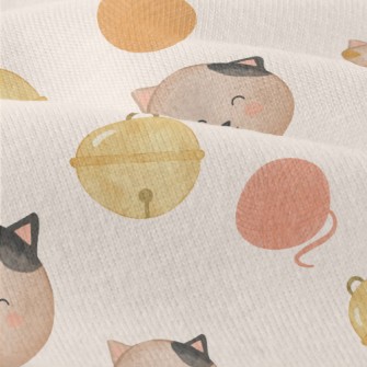 Watercolor Calico Cat Modern Jersey