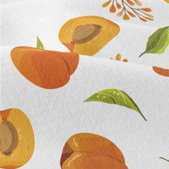 Hand Drawn Peaches Modern Jersey